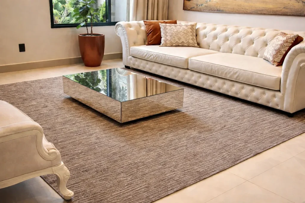 Itens de Decoração Acessíveis que Parecem de Luxo sala-elegante-sofa-neutro-mesa-centro-espelhada-tapete-moderno-1024x683 sala-elegante-sofa-neutro-mesa-centro-espelhada-tapete-moderno-1024x683 Itens de Decoração Acessíveis que Parecem de Luxo