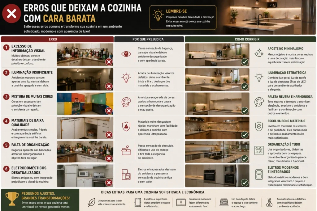 cozinha-luxuosa-barata-erros-aparencia-barata-1024x683 Cozinha Luxuosa e Barata: Ideias que Transformam