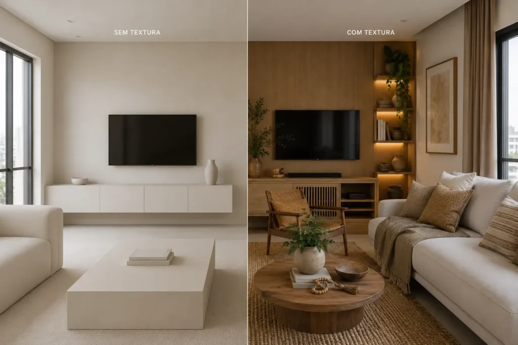 7 Erros de Decoração que Destroem a Elegância da sua Casa sala-sem-textura-vs-com-textura-decoracao-interiores-1024x683 sala-sem-textura-vs-com-textura-decoracao-interiores-1024x683 7 Erros de Decoração que Destroem a Elegância da sua Casa