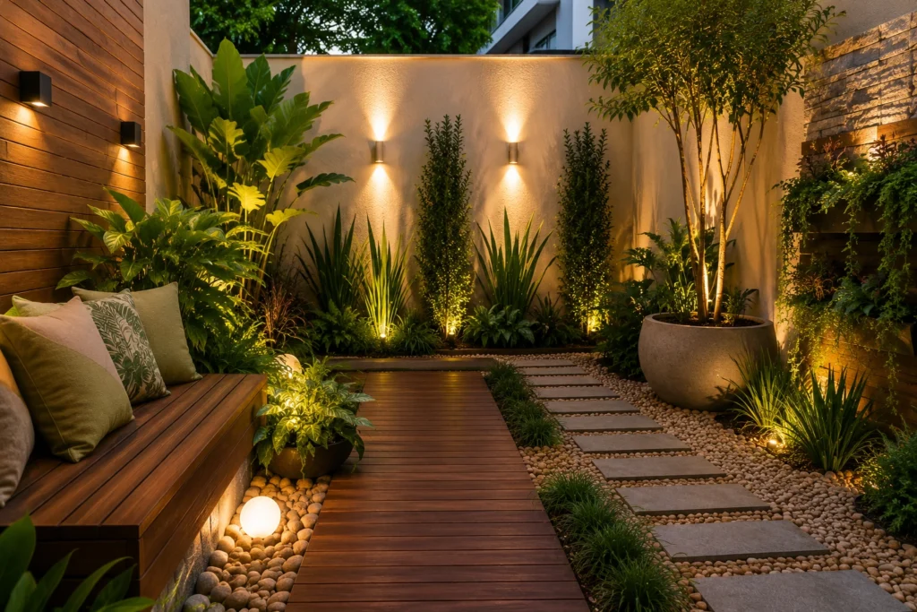 beneficios-jardim-pequeno-moderno-1024x683 Jardim Pequeno Moderno: 12 Ideias para Espaços Compactos