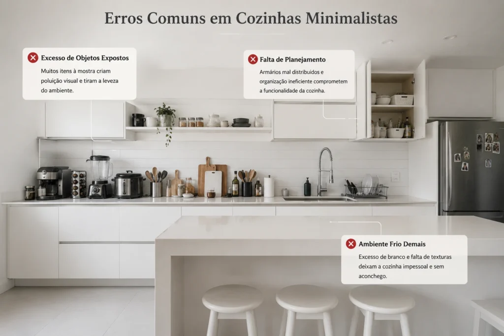 erros-comuns-cozinha-minimalista-1024x683 Cozinha Minimalista: Como Unir Luxo e Conforto no Ambiente