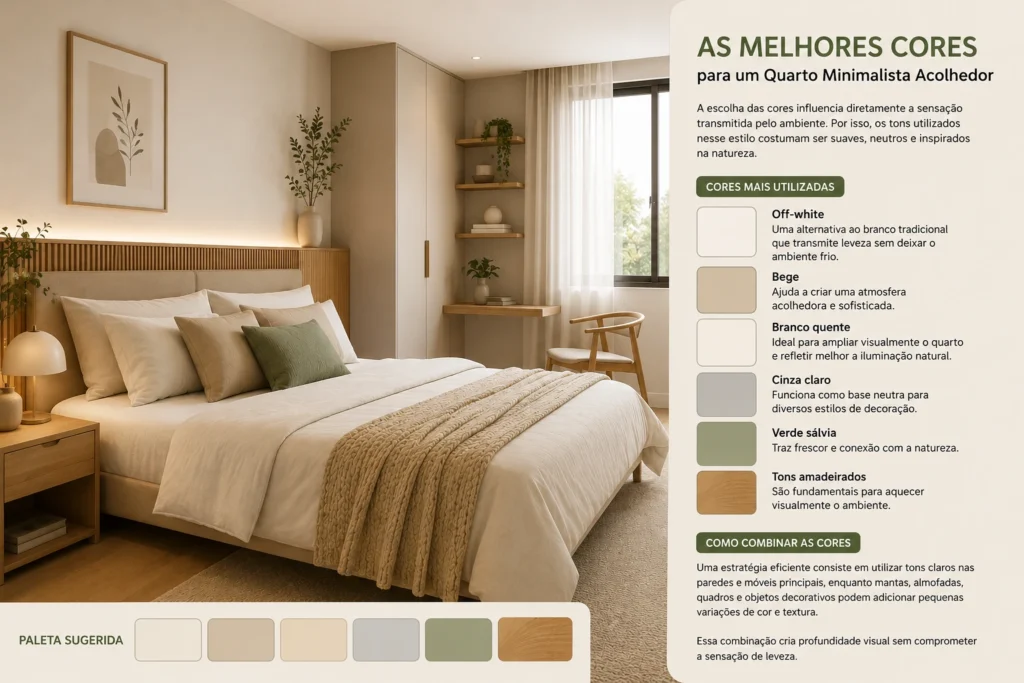 quarto-minimalista-acolhedor-cores-neutras-1024x683 Quarto Minimalista Acolhedor: Design Elegante e Confortável
