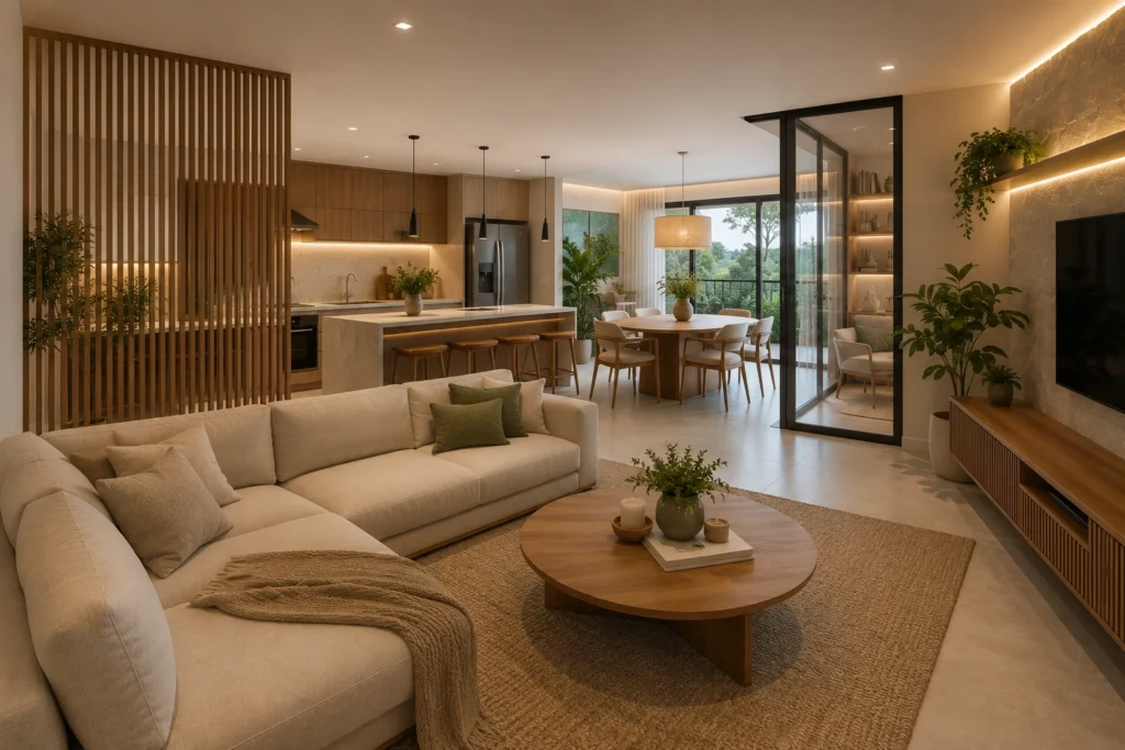 tendencias-casas-modernas-conceito-aberto-1024x683 Conceito Aberto: Vale a Pena? Vantagens e Desvantagens